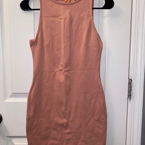 A’GACI Women’s Mauve Pink fitted dress Size Medium